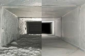 Air duct cleaning as part of **mold remediation** service in Florida